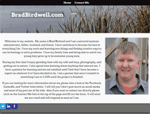 Tablet Screenshot of bradbirdwell.com